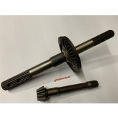 COPPIA CONICA FRESA MOTOCOLTIVATORE GOLDONI 28 DENTI PIGNONE 11 CORONA 41