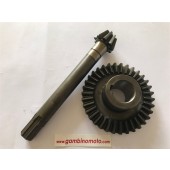 COPPIA CONICA FRESA MOTOCOLTIVATORE VALPADANA VMC18 DENTI PIGNONE 11 DENTI CORONA 34