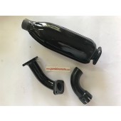 MARMITTA COMPLETA MOTORE LOMBARDINI LDA96-LDA97-LDA100-4LD820 - LDA672 - 4LD640