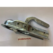 GIUNTO A SFERA CON ATTACCO ROTONDO CARRELLO APPENDICE - RIMORCHIO - BARCA 1700 KG ATTACCO POSTERIORE SFERICO DIAMETRO 50 MM MASSA COMPLESSIVA TRAINABILE KG 1700 ATTACCO ANTERIORE DISMETRO 50 MM OMOLOGAZIONE E3 55R-01 1002
