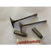 VALVOLE + GUIDE MOTORE RUGGERINI RD85-RD850-RD901/A RICAMBIO ORIGINALE 