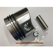 PISTONE COMPLETO MOTORE RUGGERINI RY103 DIAMETRO 82,00MM STANDARD  3 segmenti diam. spinotto 23 mm camera decentrata diam. 37,6 mm altezza cielo spinotto 41 mm 