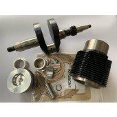 KIT COMPLETO REVISIONE MOTORE LOMBARDINI 3LD510 - LDA510 VERSIONE INDUSTRIALE  Kit cilindro/pistone (rif.orig. 4898.002) + Albero a gomito (rif.orig. 1051.005) + Serie Guarnizioni senza anelli (rif.orig. 8180.033) + Serie bronzine (rif.orig. 1640.027 + 16