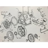 TUBO LUBRIFICAZIONE MOTORE LOMBARDINI 3LD450-3LD510-LDA450-LDA510 CONTROLLARE LA FOTO PARTICOLARE NUMERO 20
