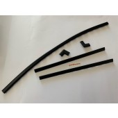 PIAGGIO KIT LISTELLI GUARNIZIONI VETRO PARABREZZA APE 50 TM P 154712 - ORIGINALE