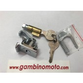SERRATURA STERZO + BAULETTO PER VESPA 125 GTR-125TS-150 SUPER-150 SPRINT-RALLY 200
