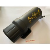 Portadocumenti tubolare Tubox in polipropilene, lunghezza 320 mm, Ø 115 mm. Range di utilizzo -35°/+90°.