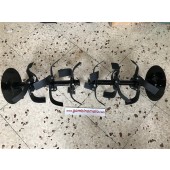 FRESA COMPLETA MOTOZAPPA HONDA F501-510-560 A 6 ELEMENTI CON DISCHI