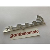 TARGHETTA ANTERIORE CROMATA VESPA 50 SPECIAL R N ALLUMINIO