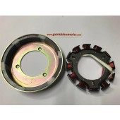 ALTERNATORE MOTORE DIESEL ZANETTI ZDM70/78/86 KAMA YANMAR RAMNAY AXO 5/7/9CV