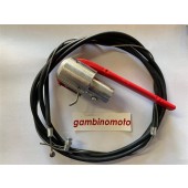 DISPOSITIVO DI SICUREZZA COMPLETO DI CAVI + GUAINA MOTOZAPPA DIESEL D.28