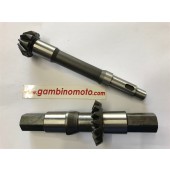 COPPIA CONICA MOTOZAPPA BRUMI PULCE DENTI PIGNONE Z10 / CORONA Z18 