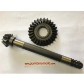 COPPIA CONICA MOTOCOLTIVATORE BERTOLINI BM10 14 CV DENTI PIGNONE 10 CORONA 27