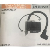 BOBINA BRUMAR A PUNTINE EMAK - OLEO MAC - DYNAMAC - EFCO MOTOSEGHE 240