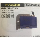 BOBINA BRUMAR ELETTRONICA MC CULLOCH DECESPUGLIATORI CABRIO 243-244 CABRIO 245-246 CABRIO 250-251 CABRIO 260-261