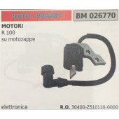 BOBINA BRUMAR ELETTRONICA RATO - PUBERT MOTORI R 100 su motozappe