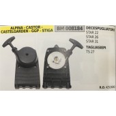 AVVIAMENTO COMPLETO BRUMAR ALPINA - CASTOR - CASTELGARDEN - GGP - STIGA DECESPUGLIATORI STAR 22 STAR 26 STAR 31 TAGLIASIEPI TS 27