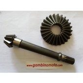 COPPIA CONICA FRESA MOTOZAPPA SEP 113 ORIGINALE SEP DENTI PIGNONE 8  DENTI  CORONA 25