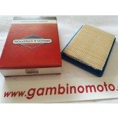  FILTRO ARIA MOTORE BRIGGS & STRATTON  3-3.5-4-5 HP 2 TEMPI 4-5 HP MAX 40 CODICE ORIGINALE 397795   RICAMBIO ORIGINALE 