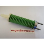 FILTRO CARTUCCIA NAFTA GASOLIO ZANETTI ZDM86 - ZDM88 -YANMARL100 - RAMNAY - KAMA - CM  9 CAVALLI Ø est. 39 mm - Ø int. 8 mm - h 180 mm