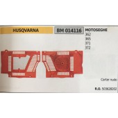 AVVIAMENTO COMPLETO BRUMAR HUSQVARNA MOTOSEGHE 362 365 371 372   carter nudo