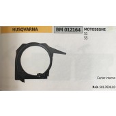 AVVIAMENTO COMPLETO BRUMAR HUSQVARNA MOTOSEGHE 51 55      carter interno