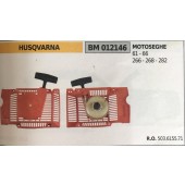 AVVIAMENTO COMPLETO BRUMAR HUSQVARNA MOTOSEGHE 61 - 66 266 - 268 - 282