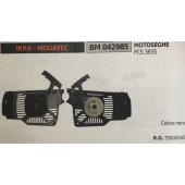 AVVIAMENTO COMPLETO BRUMAR IKRA - MOGATEC MOTOSEGHE PCS 3835    colore nero