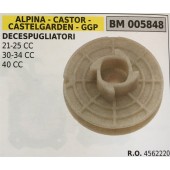 PULEGGIA AVVIAMENTO BRUMAR ALPINA - CASTOR - CASTELGARDEN - GGP DECESPUGLIATORI  21-25 CC 30-34 CC 40 CC