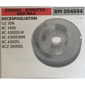 PULEGGIA AVVIAMENTO BRUMAR ZENOAH - KOMATSU - RED MAX DECESPUGLIATORI GZ 30N BC 3400 BC 4300DLM BC 4300DWM BC 4300FL BCZ 2600DL