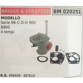 CARBURATORE A VASCHETTA BRUMAR BRIGGS&STRATTON MODELLO Serie 9B - C - D - H 900 B900 4 tempi