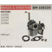 CARBURATORE A VASCHETTA BRUMAR BRIGGS&STRATTON MOTORI 122332 122336 122337 122362    OEM part