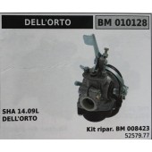 CARBURATORE A VASCHETTA BRUMAR DELL'ORTO    SHA 14.09L DELL'ORTO Kit ripar. BM 008423