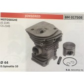 CILINDRO COMPLETO DI PISTONE E SEGMENTI BRUMAR  JONSERED MOTOSEGHE JO 2145 CS 2145    Ø 44 D.Spinotto 10