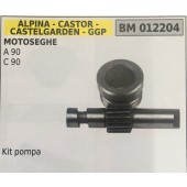 POMPA OLIO BRUMAR ALPINA - CASTOR -CASTELGARDEN - GGP MOTOSEGHE A 90 C 90    Kit pompa