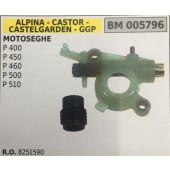 POMPA OLIO BRUMAR ALPINA - CASTOR -CASTELGARDEN - GGP MOTOSEGHE P 400 P 450 P 460 P 500 P 510