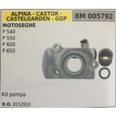 POMPA OLIO BRUMAR ALPINA - CASTOR -CASTELGARDEN - GGP MOTOSEGHE P 540 P 550 P 600 P 650    Kit pompa