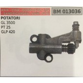 POMPA OLIO BRUMAR ASIA - CINA - GOOD LUCK - LEA - SANDRIGARDEN - SWM - MTD POTATORI GL 3500 PT 25 GLP 420