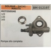 POMPA OLIO BRUMAR DOLMAR - SACHS - MAKITA MOTOSEGHE 123 133 143   pompa olio completa