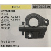 POMPA OLIO BRUMAR ECHO MOTOSEGHE CS 340 CS 3000 - CS 3500 CS 3400 - CS 3450 PPT 2100 PPT 2400 PPF 2100   foro Ø 20 mm