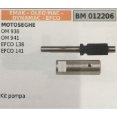 POMPA OLIO BRUMAR EMAK - OLEO MAC - DYNAMAC - EFCO MOTOSEGHE OM 938 OM 941 EFCO 138 EFCO 141   kit pompa