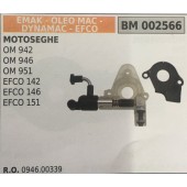 POMPA OLIO BRUMAR EMAK - OLEO MAC - DYNAMAC - EFCO MOTOSEGHE OM 942 OM 946 OM 951 EFCO 142 EFCO 146 EFCO 151