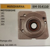 POMPA OLIO BRUMAR HUSQVARNA MOTOSEGHE 181 281 288 394 395   pompa olio