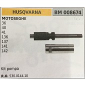 POMPA OLIO BRUMAR HUSQVARNA MOTOSEGHE 36 40 41 136 137 141 142   kit pompa