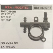 POMPA OLIO BRUMAR IKRA - MOGATEC MOTOSEGHE IPCS 2525 TL PCS 3835 PCS 3840   foro Ø 22.5 mm