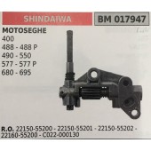 POMPA OLIO BRUMAR SHINDAIWA MOTOSEGHE 400 488 - 488 P 490 - 550 577 - 577 P 680 - 695
