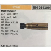 POMPA OLIO BRUMAR STIHL MOTOSEGHE 017 - 018- 019T 021 - 023 - 025 MS 170 MS 180 - MS 181 MS 190T MS 191T MS 210 - MS 211 MS 230 - MS 250