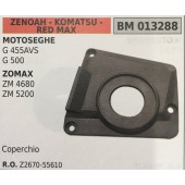 POMPA OLIO BRUMAR ZENOAH - KOMATSU - RED MAX MOTOSEGHE G 455AVS G 500 ZOMAX ZM 4680 ZM 5200   coperchio