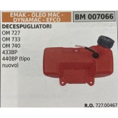 BRUMAR SERBATOIO EMAK - OLEO MAC - DYNAMAC - EFCO DECESPUGLIATORI OM 727 OM 733 OM 740 433BP 440BP (tipo nuovo)  R.O. 727.00467
