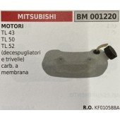 BRUMAR SERBATOIO MITSUBISHI MOTORI TL 43 TL 50 TL 52 (decespugliatori e trivelle) carb. a membrana  R.O. KF01058BA